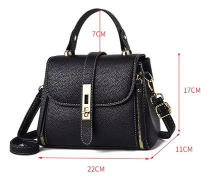Imagem de Bolsa Feminina Transversal Média Estilosa Social Luxuosa Top