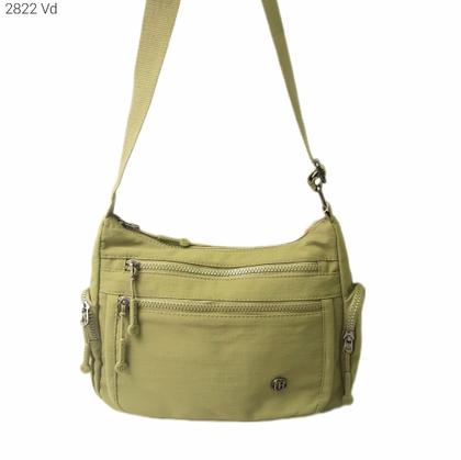 Imagem de Bolsa Feminina Transversal Nylon Superleve Impermeável com Divisões 8896