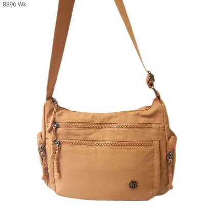 Imagem de Bolsa Feminina Transversal Nylon Superleve Impermeável com Divisões 8896