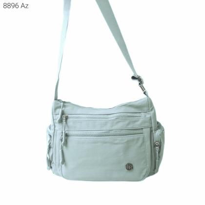 Imagem de Bolsa Feminina Transversal Nylon Superleve Impermeável com Divisões 8896