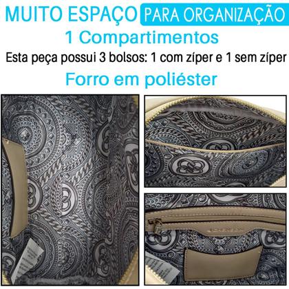 Imagem de Bolsa Feminina Transversal Ombro Palha Casual Chenson