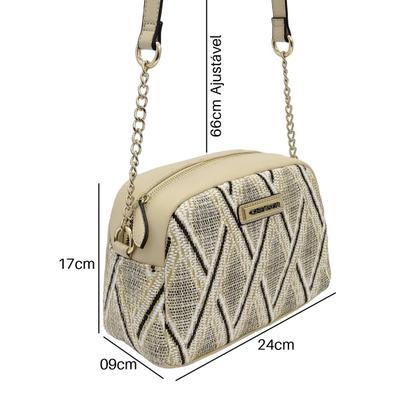 Imagem de Bolsa Feminina Transversal Ombro Palha Casual Chenson