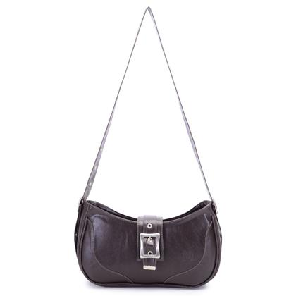 Imagem de Bolsa Feminina Transversal Pequena Baguete Meia Lua Bolsa para Festa