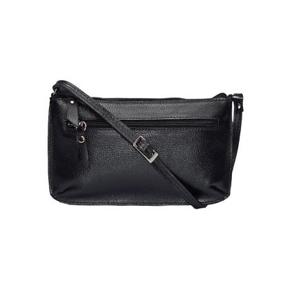 Imagem de Bolsa Feminina Transversal Pequena Compacta em Couro Legítimo Madamix MOD.B364