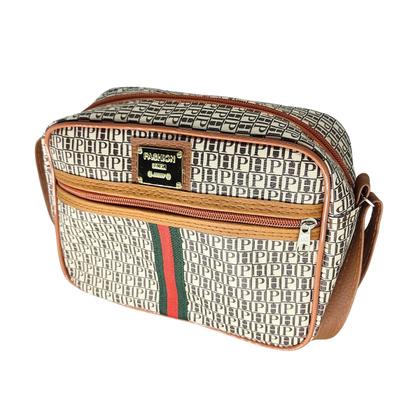 Imagem de Bolsa feminina transversal pequena de ombro estampa premium