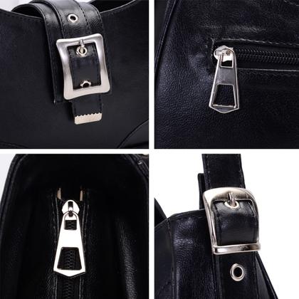 Imagem de Bolsa Feminina Transversal Pequena Tipo Baguete Clutch Bolsa de Festa Hobo Meia Lua