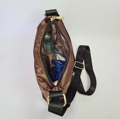 Imagem de Bolsa Feminina Transversal reforçada Resistente Pequena Golden Fenix