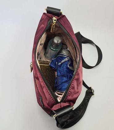 Imagem de Bolsa Feminina Transversal reforçada Resistente Pequena Golden Fenix