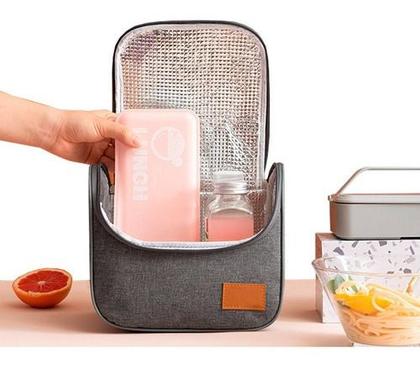 Imagem de Bolsa Feminina Transversal Térmica Marmiteira Espaçosa Resistente Lancheira Alta Qualidade Linha Premium Original Luxo
