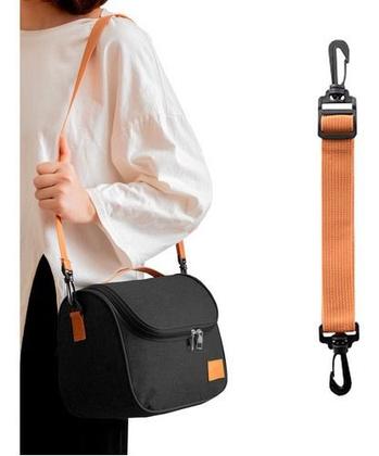 Imagem de Bolsa Feminina Transversal Térmica Marmiteira Espaçosa Resistente Lancheira Alta Qualidade Linha Premium Original Luxo