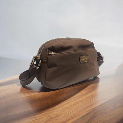 Imagem de Bolsa Feminina Twill FIbra Ajustável Transversal Chenson