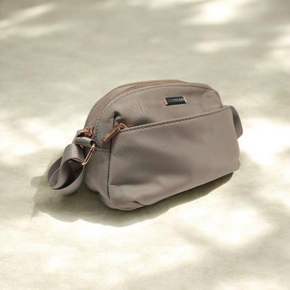 Imagem de Bolsa Feminina Twill FIbra Ajustável Transversal Chenson