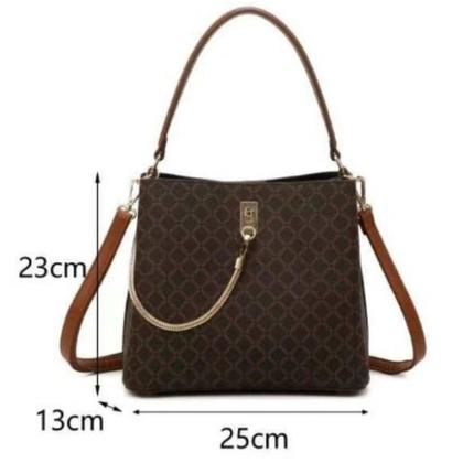 Imagem de Bolsa Feminina versátil 2 alças tiracolo com 3 compartimento