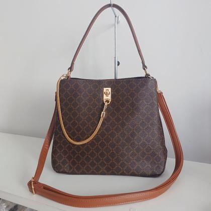 Imagem de Bolsa Feminina versátil 2 alças tiracolo com 3 compartimento