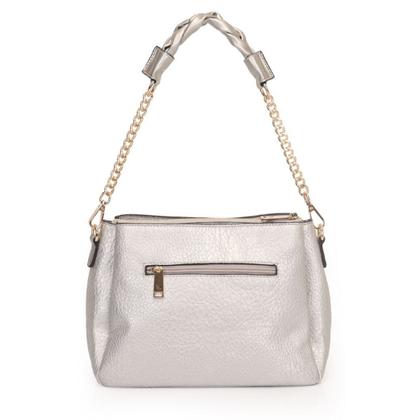 Imagem de Bolsa Feminina WJ Satchel Prata - 45930