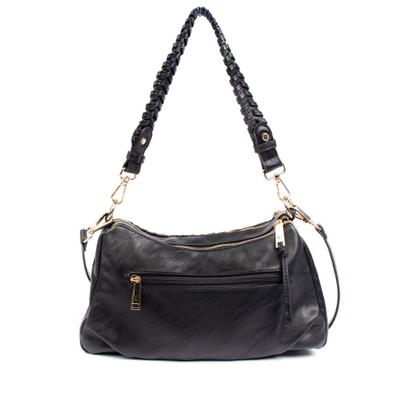 Imagem de Bolsa Feminina WJ Transversal Média Tressê Preto