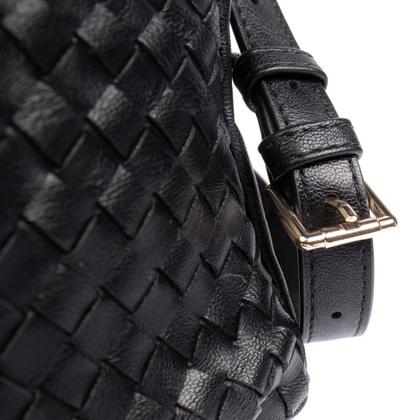 Imagem de Bolsa Feminina WJ Transversal Média Tressê Preto