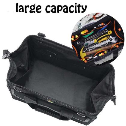 Imagem de Bolsa ferramentas eletricista ombro 13 bolsos multiuso