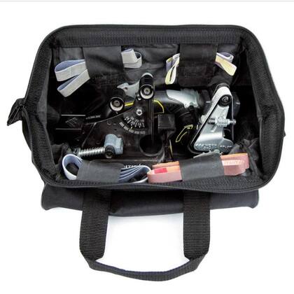 Imagem de Bolsa ferramentas eletricista ombro 13 bolsos multiuso