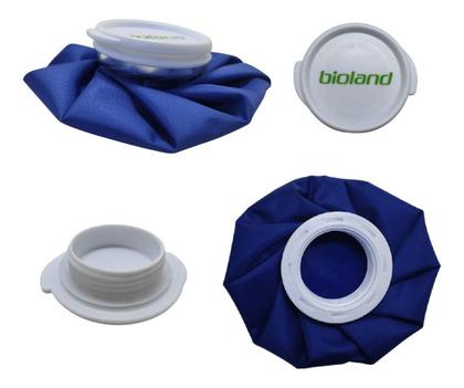Imagem de Bolsa Flexível Para Gelo Cor Azul Com Tampa Grande Bioland