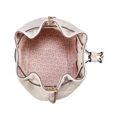 Imagem de Bolsa Guess Quincey Bucket Off White