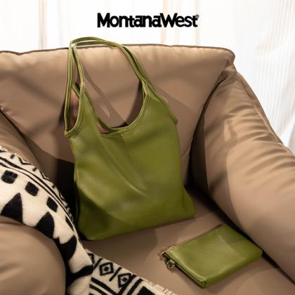 Imagem de Bolsa Hobo Montana West MWC2-111GN para mulheres em couro PU