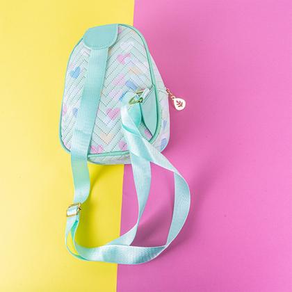 Imagem de Bolsa Infantil Shoulder Bag Transversal Coração Resistente