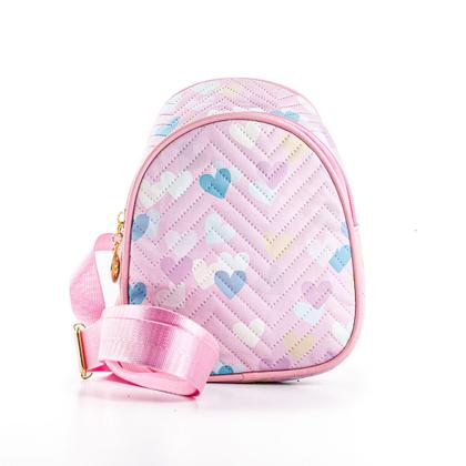 Imagem de Bolsa Infantil Shoulder Bag Transversal Coração Resistente