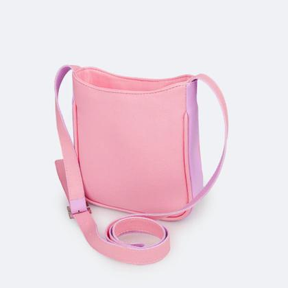 Imagem de Bolsa Infantil Tweenie Braile Degradê Rosa Chiclete 580.168