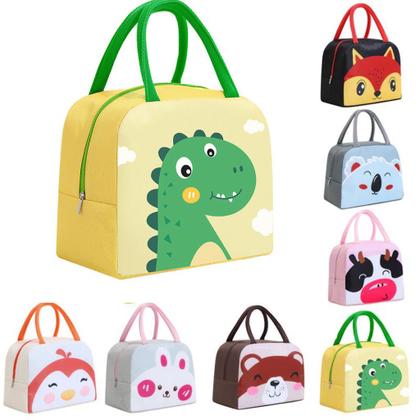 Imagem de Bolsa Lancheira Térmica Marmita Fitness Academia Escola Necessaire Com Desenhos