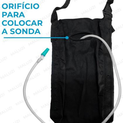Imagem de Bolsa Lateral Para Coletor De Urina/sonda Vertical Discreta