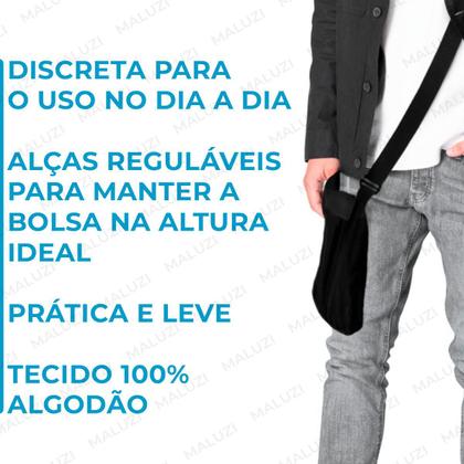 Imagem de Bolsa Lateral Para Coletor De Urina/sonda Vertical Discreta