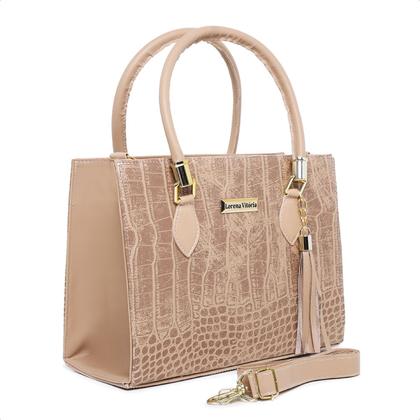 Imagem de Bolsa lorena croco cores alça transversal