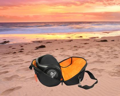 Imagem de Bolsa Mala Case Para Boombox Aiwa Plus Com Bolso Pronta Entrega