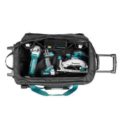 Imagem de Bolsa/Mala com Rodas para Ferramentas Makita E-12712 33x68x33cm  Resistente e Profissional