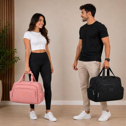 Imagem de Bolsa Mala De Academia Esportiva Viagem Feminina Impermeável