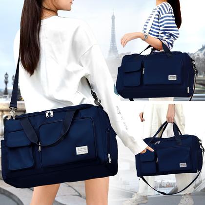 Imagem de Bolsa Mala de Viagem Feminina Funcional com Alça Transversal