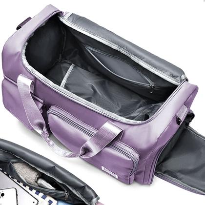 Imagem de Bolsa Mala de Viagem Feminina Funcional com Alça Transversal