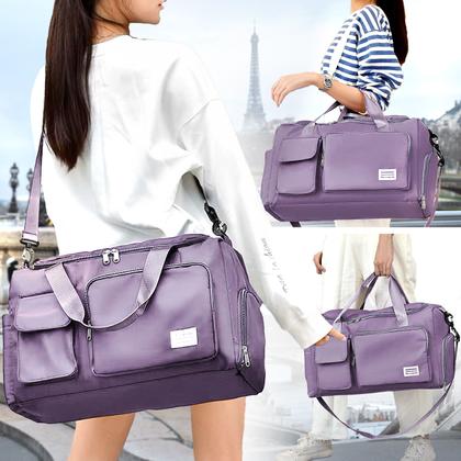 Imagem de Bolsa Mala de Viagem Feminina Funcional com Alça Transversal