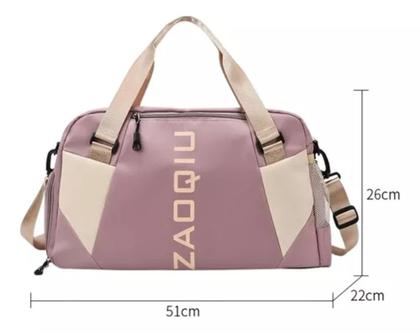 Imagem de Bolsa Mala Grande Transversal Feminina De Viagem Academia