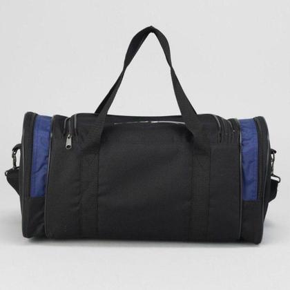 Imagem de Bolsa mala mao esportiva mochila sacola treino academia viagem masculina feminina azul