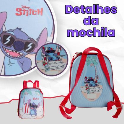 Imagem de Bolsa Mala Mochila e Lancheira com 3 Rodinhas e Relevo 3D 