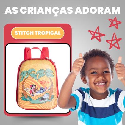 Imagem de Bolsa Mala Mochila e Lancheira com 3 Rodinhas e Relevo 3D 