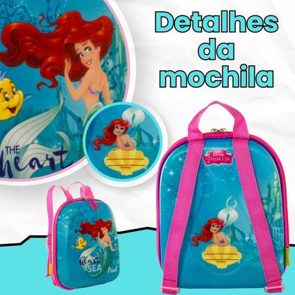 Imagem de Bolsa Mala Mochila e Lancheira com 3 Rodinhas e Relevo 3D 