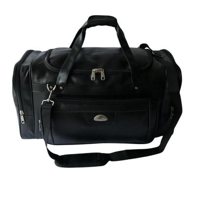 Imagem de Bolsa Mala P Viagem Grande Couro Reforçada Espaçosa Alça Mão e Ombro Masculina Feminina