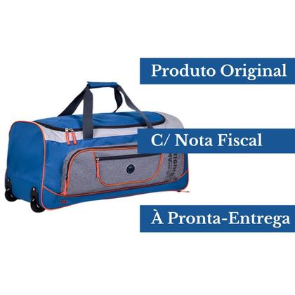Imagem de Bolsa Mala Sacola de Viagem C/ Rodinhas Reforçada - Super Resistente Grande - Original - Clio