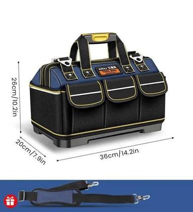 Imagem de Bolsa Maleta  Ferramentas  Fundo Reforçado M  Original Airaj