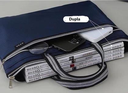 Imagem de Bolsa Maleta Porta Documento Pasta De Mao Com Fecho De Zíper