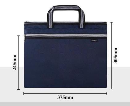 Imagem de Bolsa Maleta Porta Documento Pasta De Mao Com Fecho De Zíper