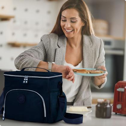 Imagem de Bolsa Marmita Termica Prática Multiuso Para Viagens Trabalho Ferias